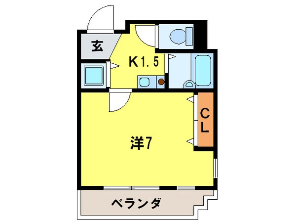 ライブリー宝塚の物件間取画像